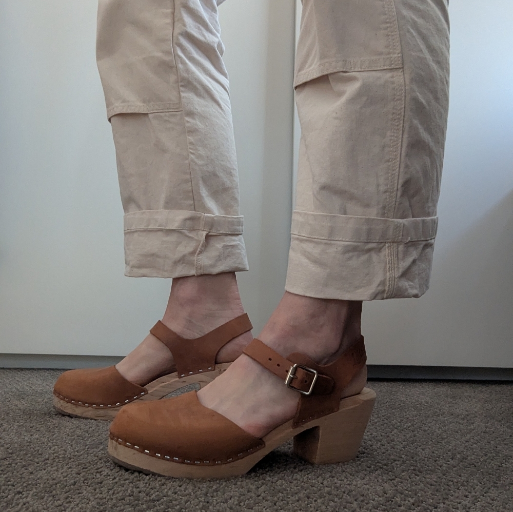 Lotta’s of Stockholm Highwood Clogs, Size 9.5 (41 EU)